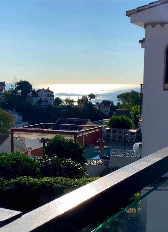 Apartamento 2 En Chalet Con Vista Abierta Al Mar Málaga Exterior foto